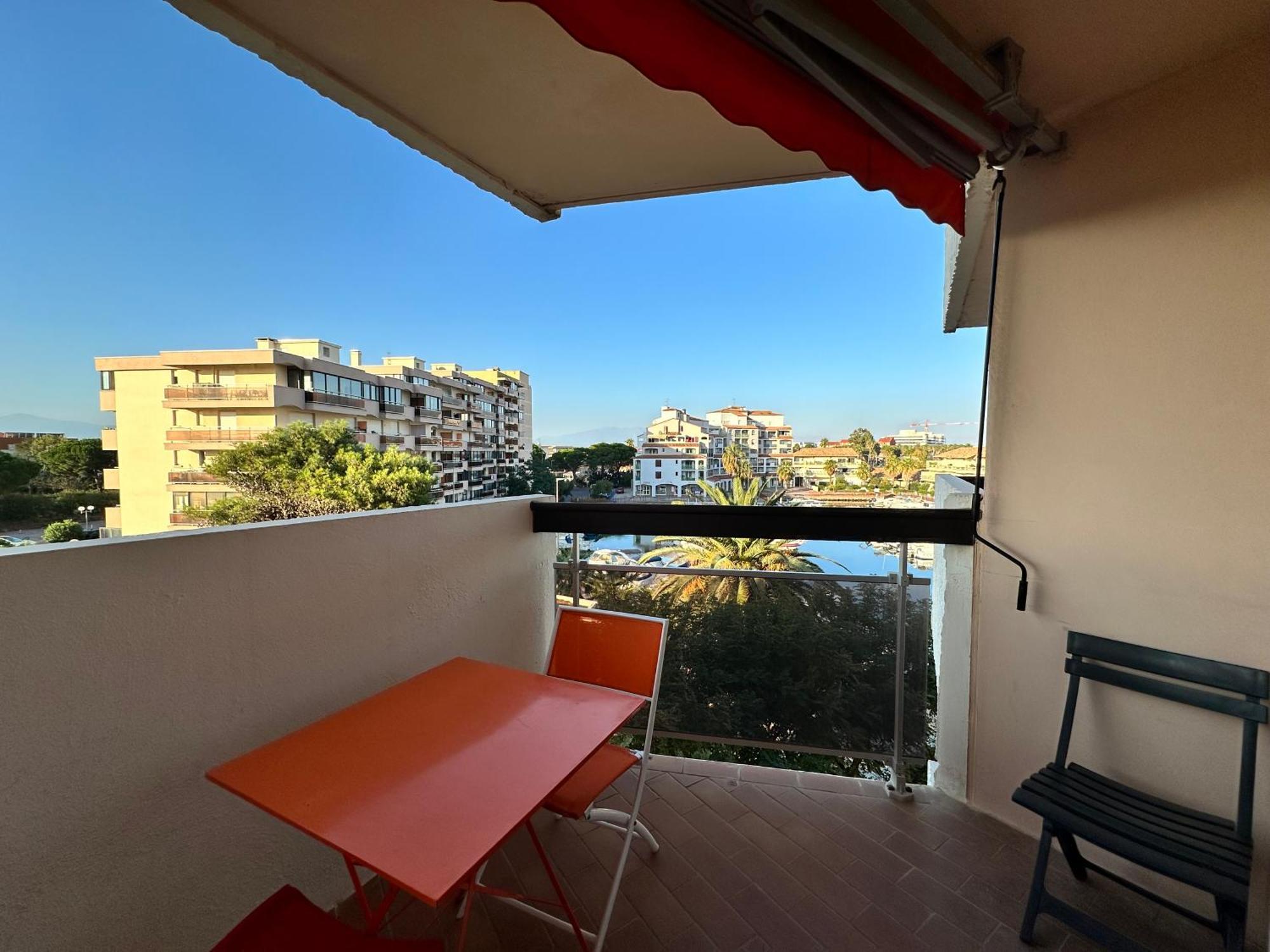 Appartement Studio Vue Sur La Marina Canet-en-Roussillon Zewnętrze zdjęcie