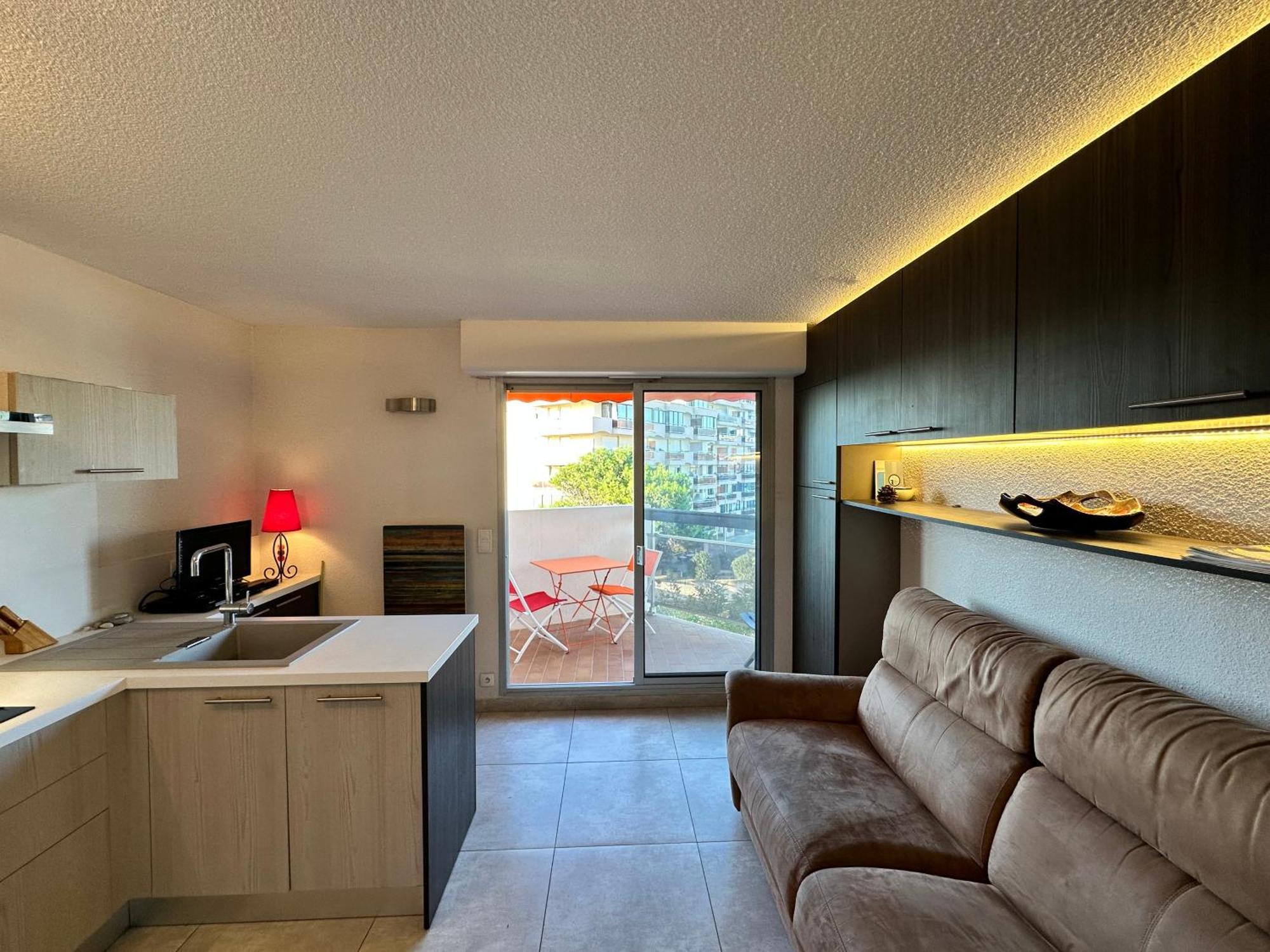 Appartement Studio Vue Sur La Marina Canet-en-Roussillon Zewnętrze zdjęcie