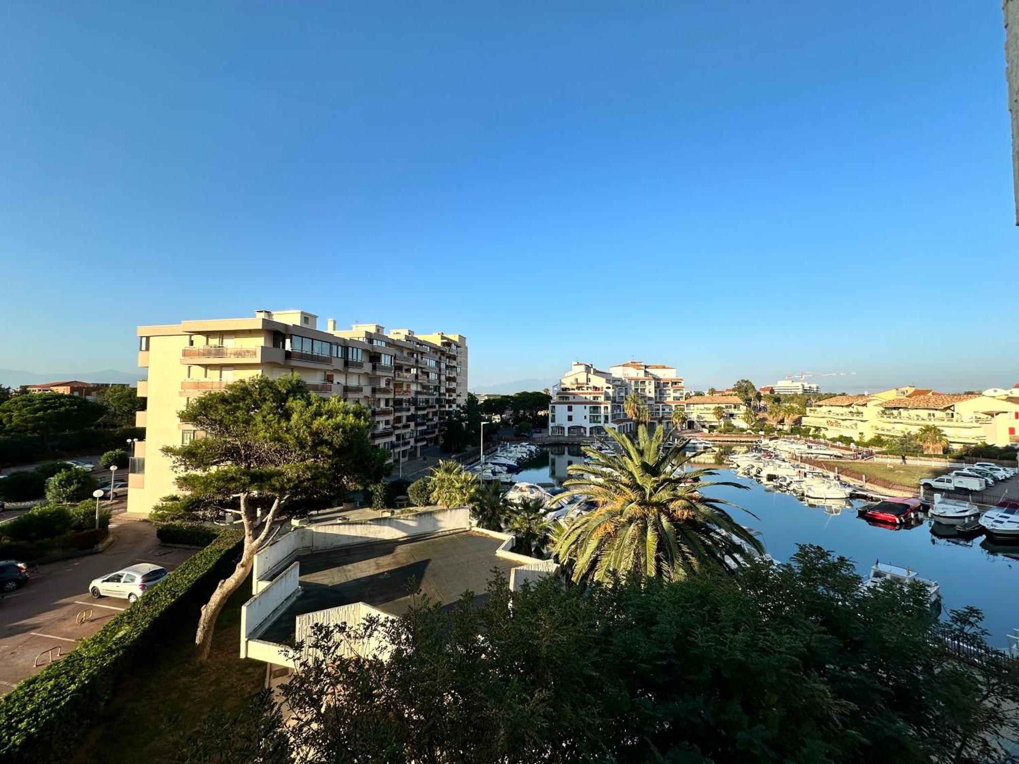 Appartement Studio Vue Sur La Marina Canet-en-Roussillon Zewnętrze zdjęcie